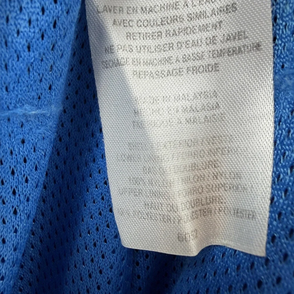 Vintage Adidas Track Pants‎ Mens Large Blue Woven Lined Zip Ankle Athletic